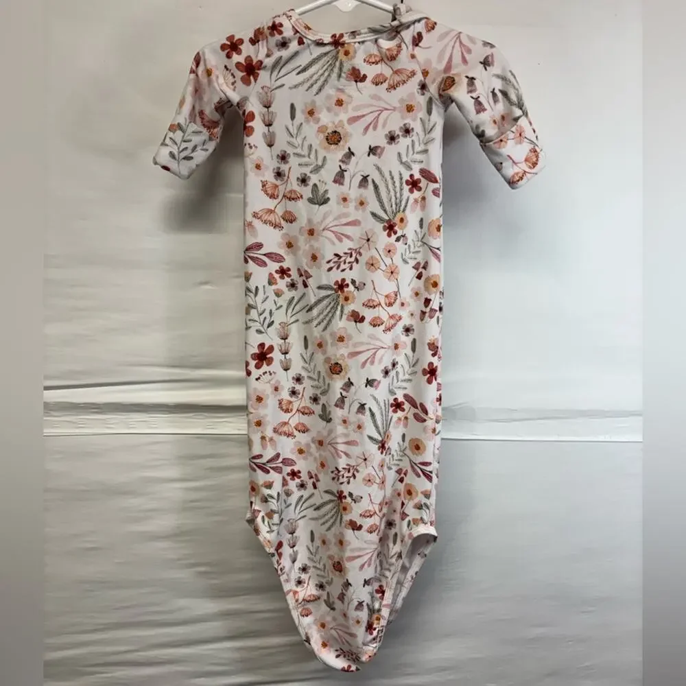 Caden Lane Floral Knotted Gown Size 0-3 Months